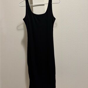 Elegant Black Sleeveless Dress